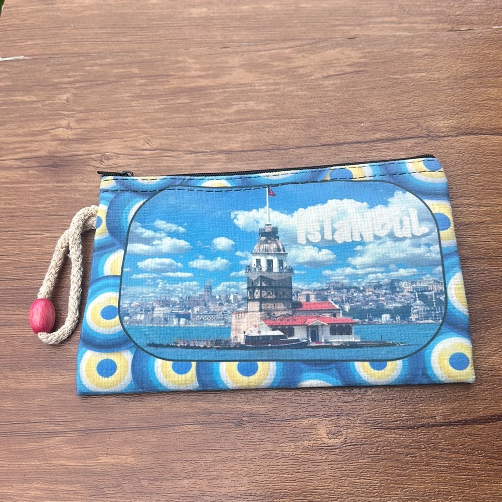 New istanbul Maidens Tower Small Flat Amenity Bag